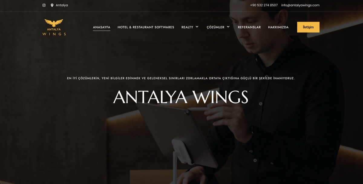 Antalya Wings Mockup